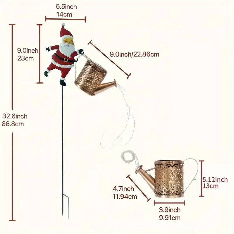 š Christmas Flash Sale š
49% OFF āØSolar-Powered Santa Claus Garden Stake Kettle Light