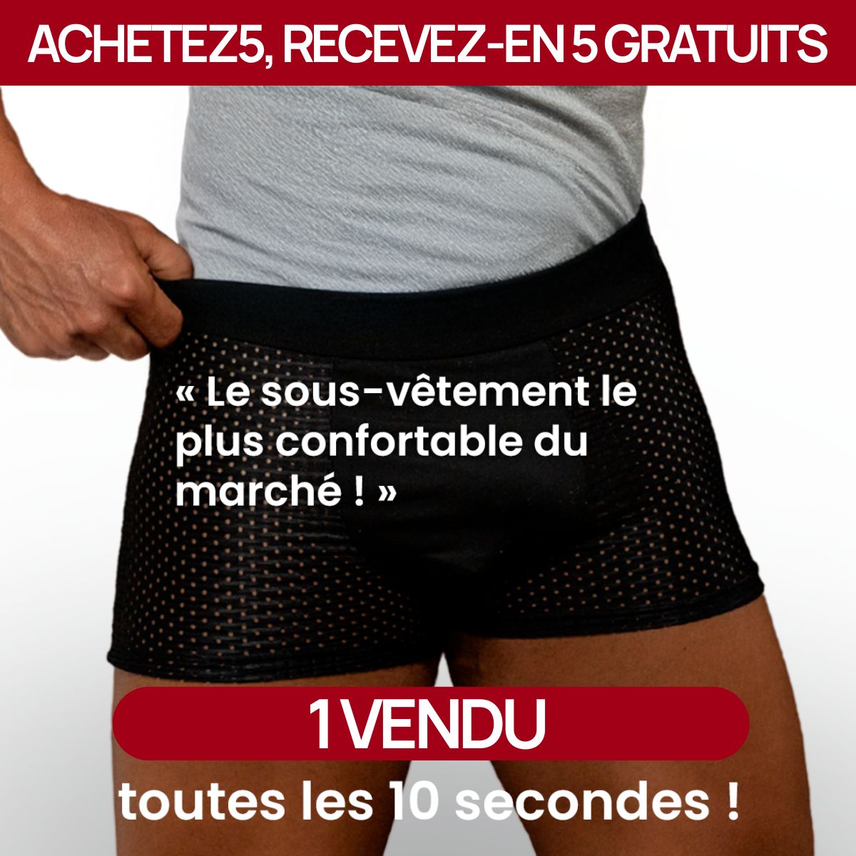 10 Boxers En Fibre De Bambou Pour Le prix De 5| Bamboowear