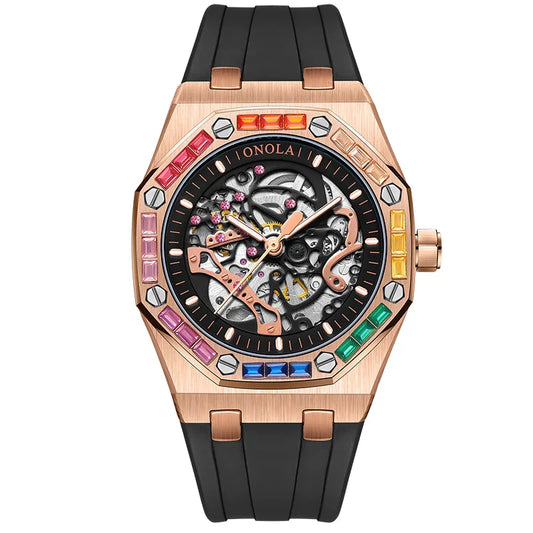 Watch Royal One Skeleton Full Automatic 50M Waterproof
