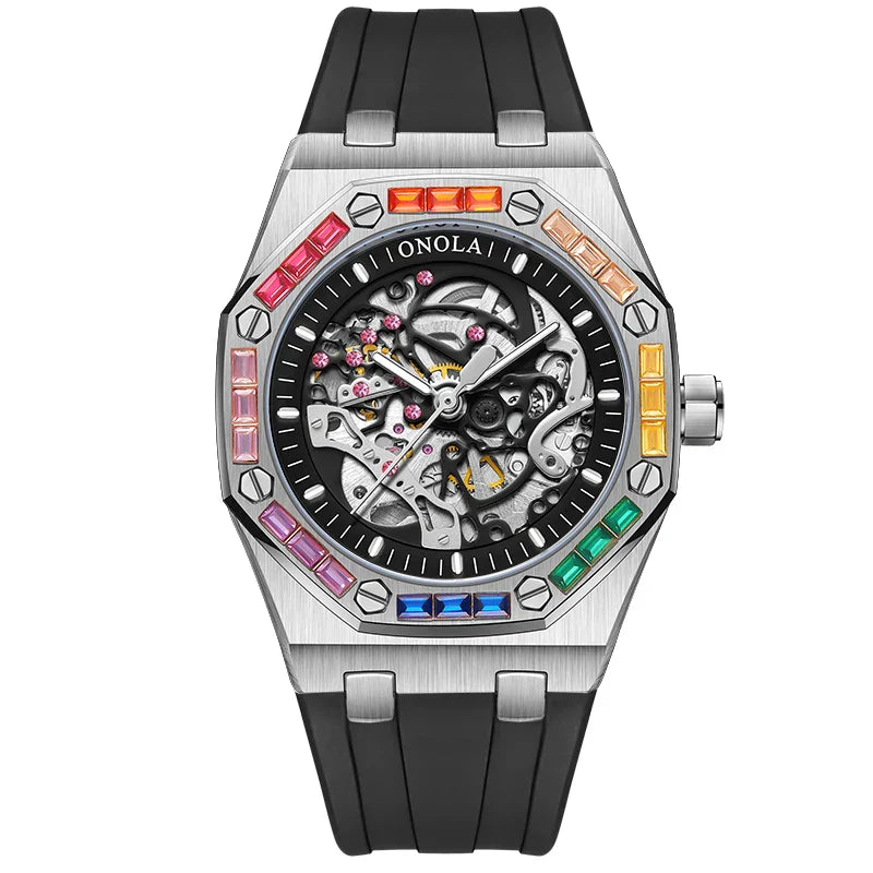 Watch Royal One Skeleton Full Automatic 50M Waterproof