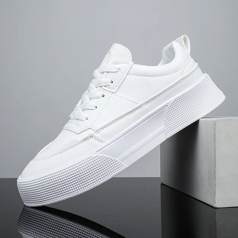 Shoes Leather White
