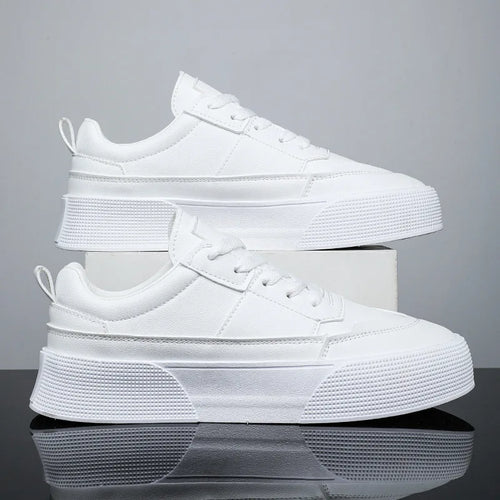 Shoes Leather White