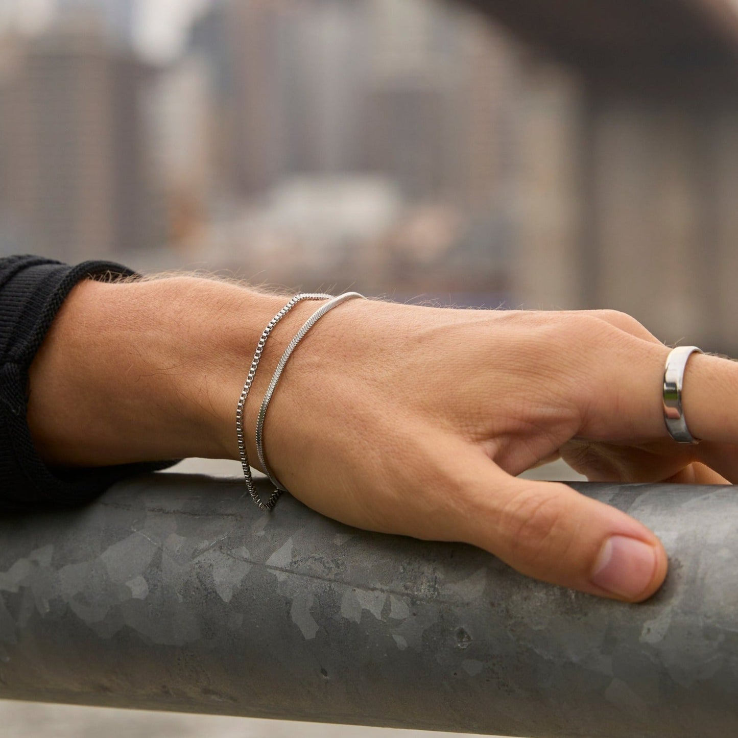 Minimal Box Bracelet