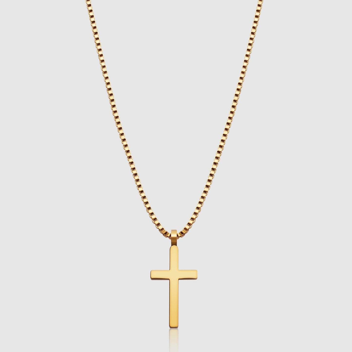 Classic Cross & Box Chain