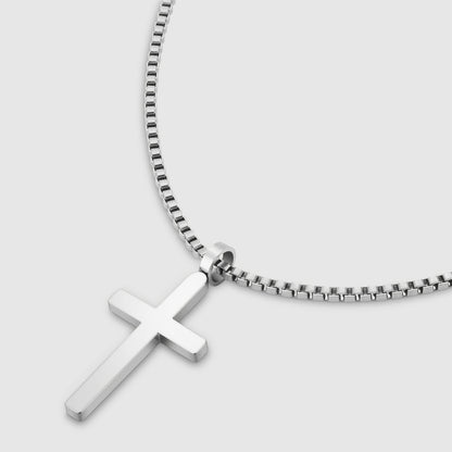Classic Cross & Box Chain