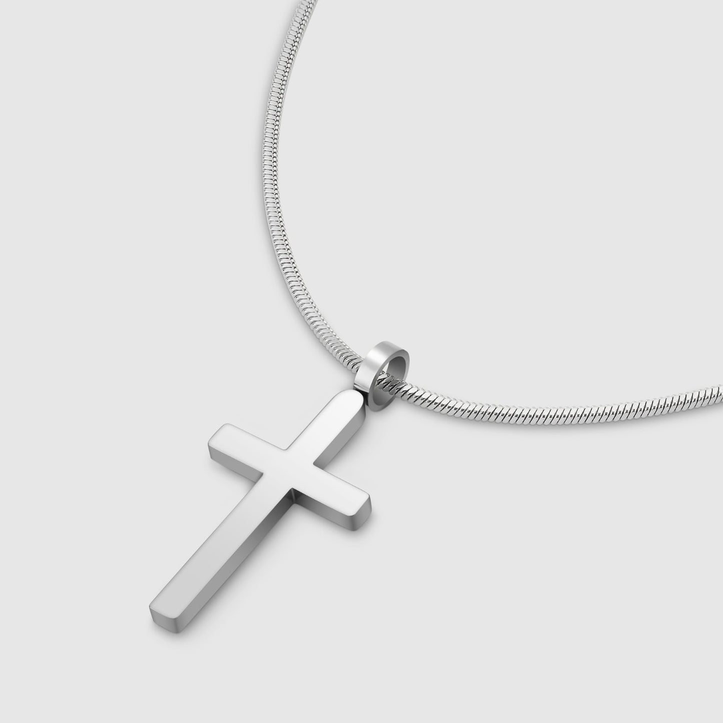 Classic Cross & Square Chain