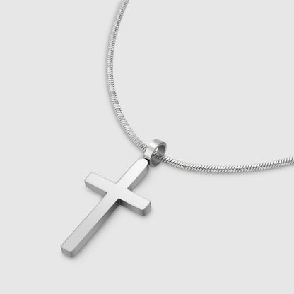 Classic Cross & Square Chain
