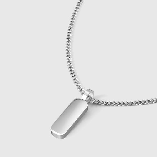 Minimal Pendant & Curb Chain