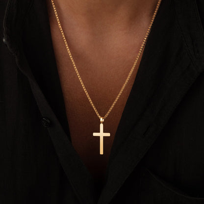 Classic Cross & Box Chain