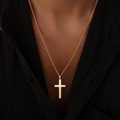 Classic Cross & Curb Chain