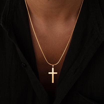 Classic Cross & Square Chain