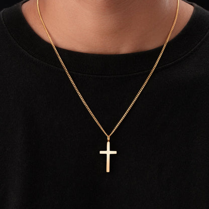 Classic Cross & Curb Chain