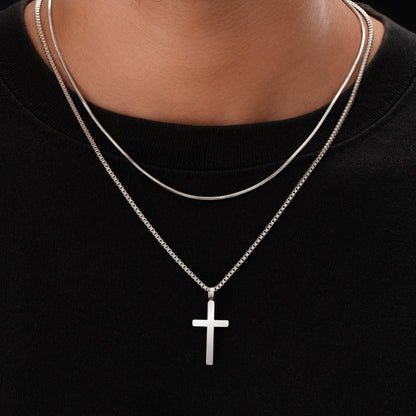Classic Cross Necklace Duo