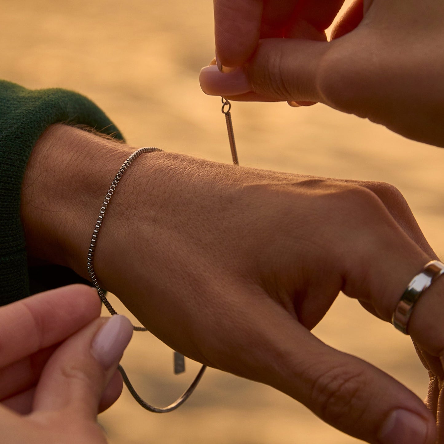 Minimal Box Bracelet