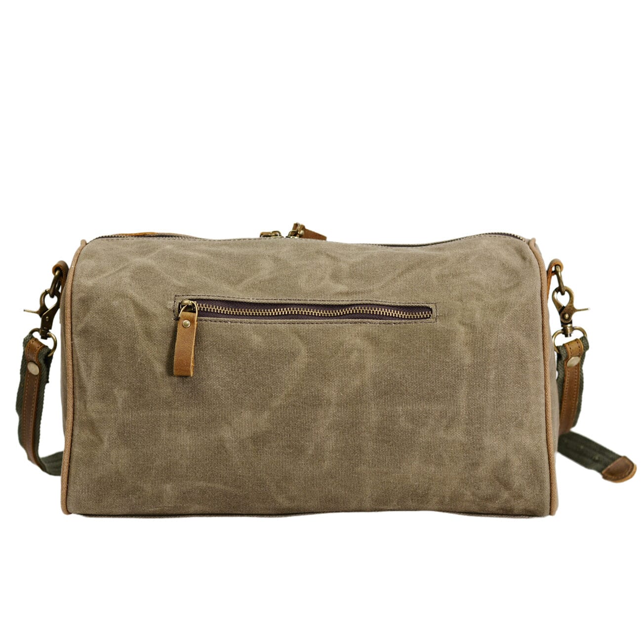Waxed Canvas & Leather Sling Bag | INDIANAPOLIS