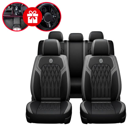 Capa Completa Automotiva Universal Shield em Couro Legítimo e AirBag +BRINDES: Tapete e Capa Para Volante