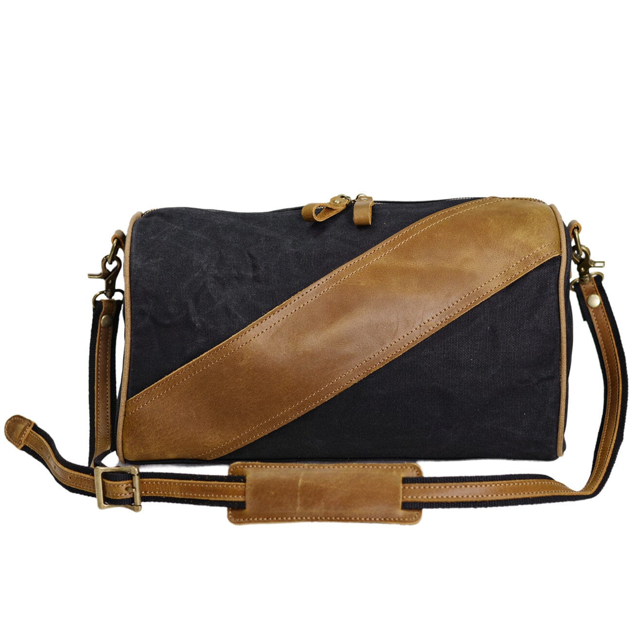 Waxed Canvas & Leather Sling Bag | INDIANAPOLIS