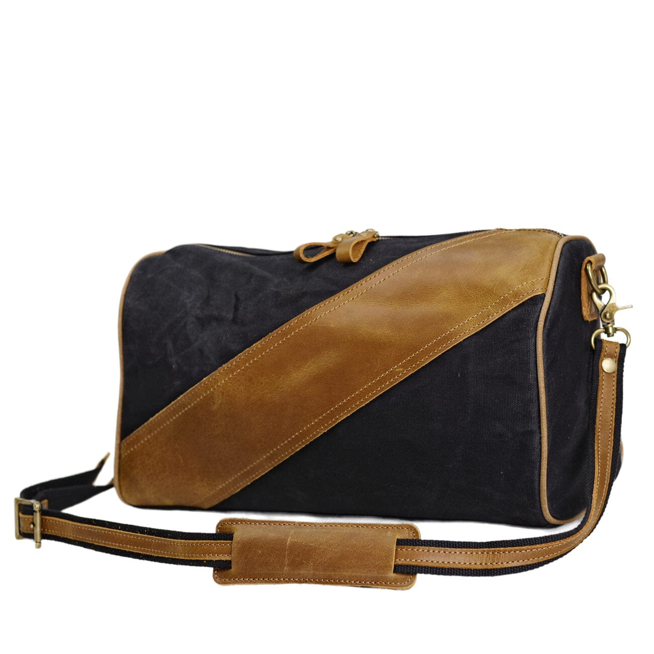 Waxed Canvas & Leather Sling Bag | INDIANAPOLIS