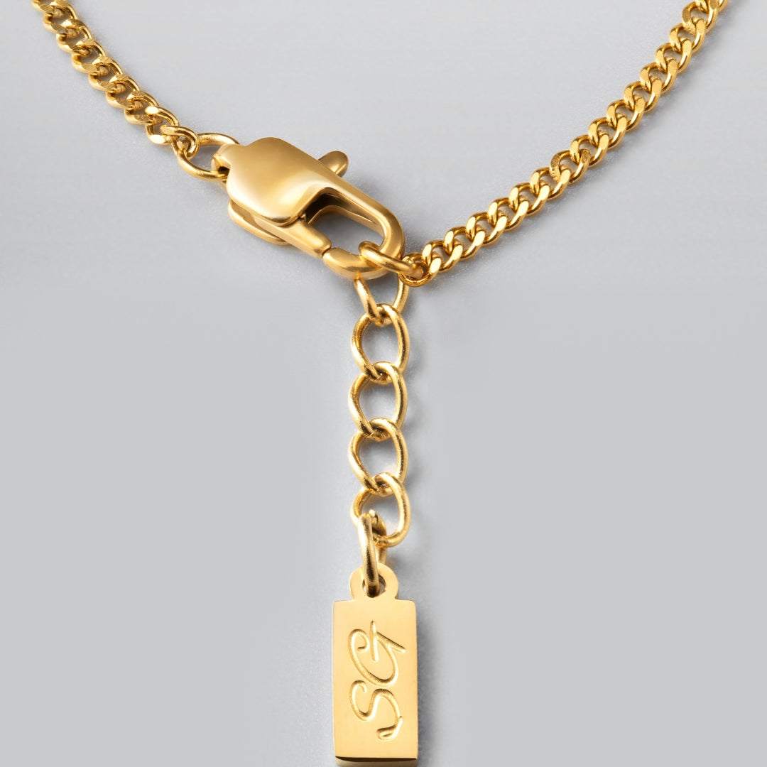 Minimal Curb Bracelet