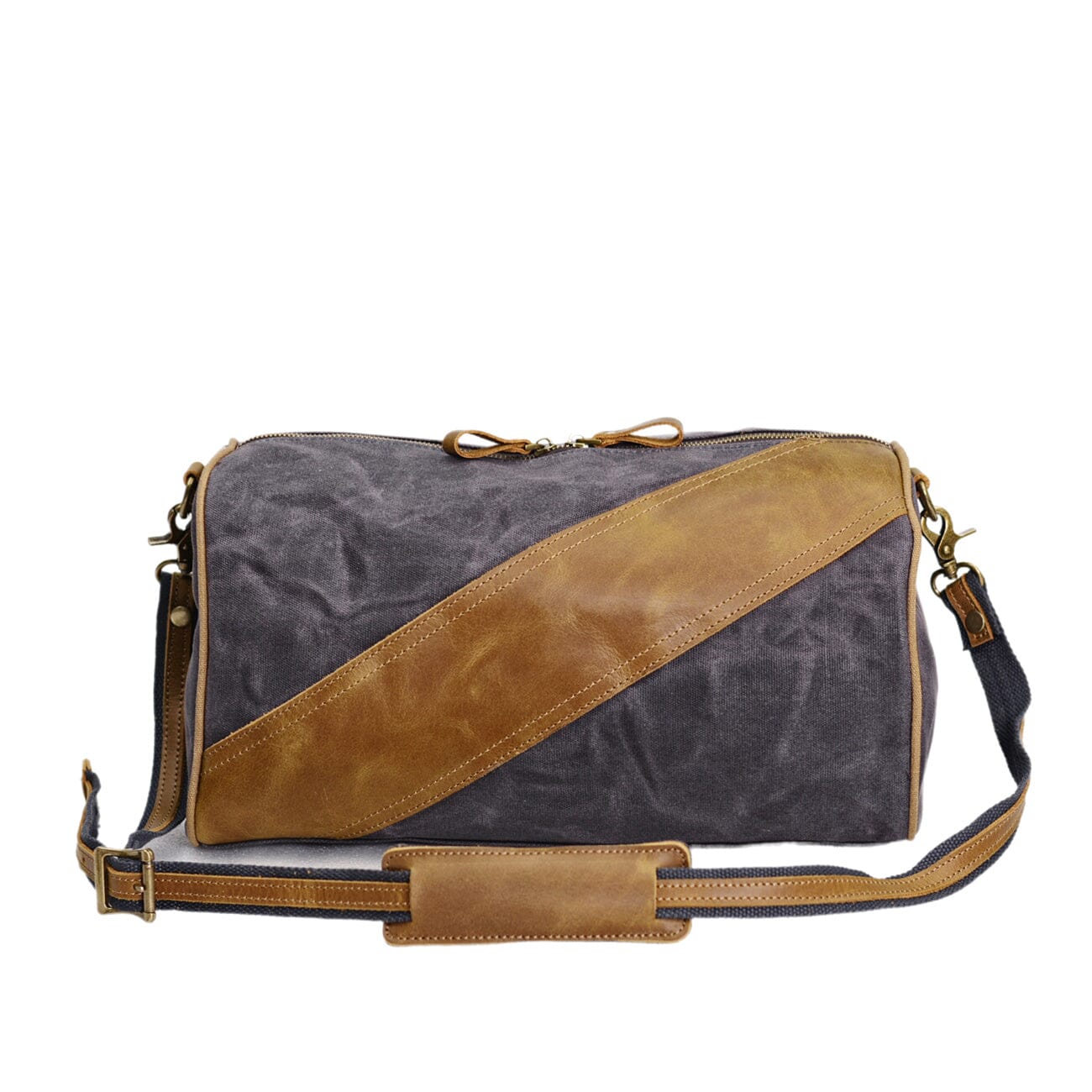 Waxed Canvas & Leather Sling Bag | INDIANAPOLIS