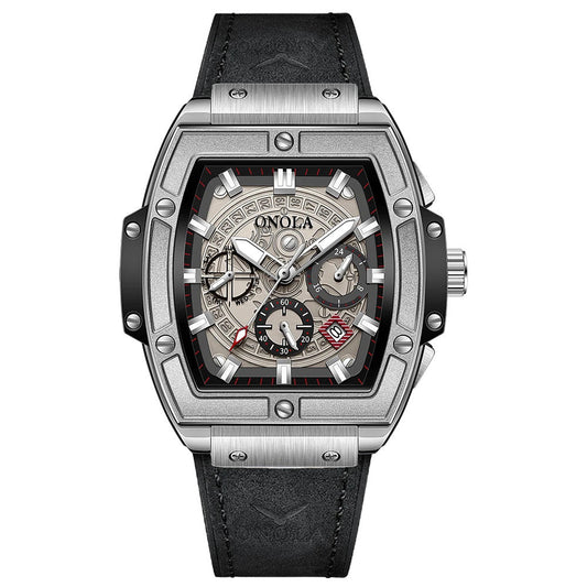 Watch LX-Series Leather Watch Quartz 30m Waterproof