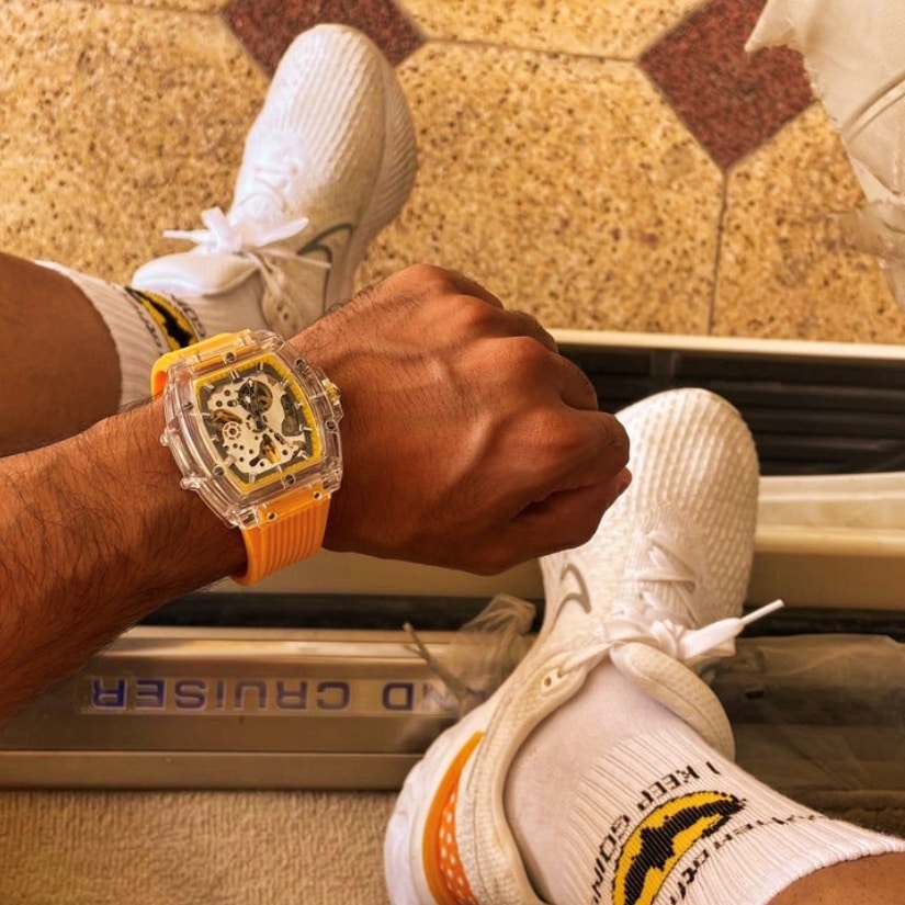 Watch Hollow Transparent Automatic 30M Waterproof