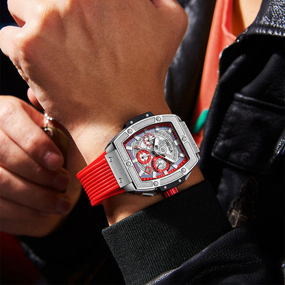 Watch Square F-Series Quartz 30M Waterproof