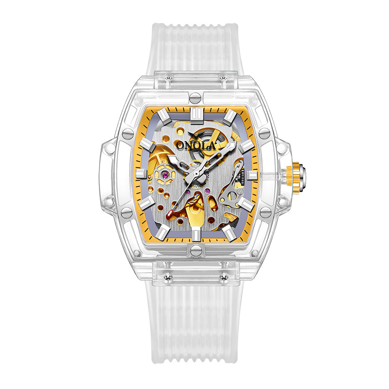 Watch Hollow Transparent Automatic 30M Waterproof