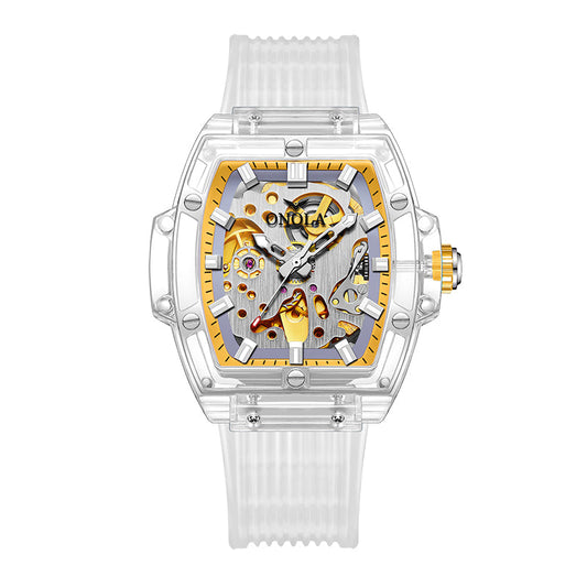 Watch Hollow Transparent Automatic 30M Waterproof