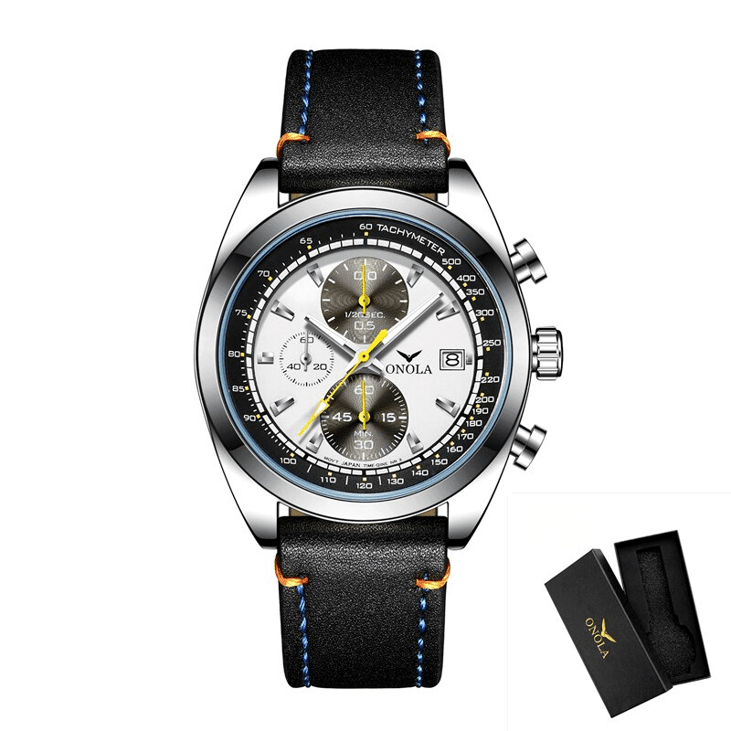 Watch Business Quartz 30M Waterproof Coated Glass